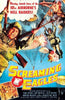 The Screaming Eagles (1956) DVD features a vintage WWII movie poster with bold red and yellow text, dramatic action poses of soldiers parachuting, and the tagline: "Blazing, Untold Story of the 101st Airborne’s Hell Raiders!.