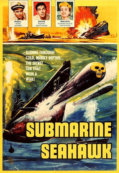 Submarine Seahawk (1958) DVD