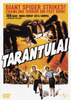 DVD cover for Tarantula DVD (1955), the vintage monster movie, featuring a giant spider menacing a city as terrified people flee below, with a man and woman running in fear in the foreground. The bold yellow and white title text highlights this classic, making Tarantula DVD (1955) an essential addition to any sci-fi horror film collection.