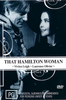 Black and white DVD cover for That Hamilton Woman DVD (1941), a historical romance film, featuring Vivien Leigh and Laurence Olivier smiling at each other, with a PG rating and decorative borders.