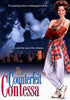 A woman in laid-back ‘90s fashion stands confidently before a city skyline, with the dreamy faces of a couple overlayed above her. Text says: “The Counterfeit Contessa…to catch the man of her dreams.” The Counterfeit Contessa (1994) DVD is ideal for fans of romantic comedies and rare, hard-to-find movies.