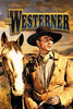 A cowboy in western gear stands with his horse at sunset as "The Westerner (1940) DVD" appears boldly above—celebrating Gary Cooper in this classic Western film.