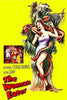 The Woman Eater (1958) DVD features a vintage movie poster with a dramatic scene of a woman being seized by a plant monster from this cult classic film. The bold red title, “The Woman Eater,” is prominently displayed, with cast members George Coulouris and Vera Day listed below. An inset image shows two distressed figures, evoking the eerie British horror style typical of rare, hard-to-find movie DVDs.