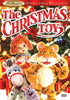 The cover of The Christmas Toy DVD (1986) features a doll, a striped tiger, a gray mouse, and a horse puppet gathered in front of a decorated Christmas tree with presents. The text reads “Jim Henson’s Christmas Classics: The Christmas Toy,” making it the perfect addition to any collection of classic holiday movies on DVD.
