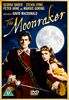 A man in historic clothing stands beside a woman in a yellow dress, with a full moon illuminating the background. Above them, the film title “The Moonraker” and the actors’ names are prominently displayed, emphasizing this rare gem set during the English Civil War. Perfect for collectors, The Moonraker DVD (1958) brings this captivating historical drama to life.