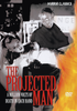 DVD cover for The Projected Man DVD (1966), featuring a man with a disfigured face looming over a woman. Flames and bold red text are prominent, accompanied by the tagline “A million volts of death in each hand.” Ideal for collectors of rare movies on DVD and fans of hard-to-find films.