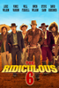 Six men in Old West attire stand together in a desert landscape, with their names listed above them. At the bottom, the bold yellow title “The Ridiculous 6” spotlights this Adam Sandler Western comedy. The Ridiculous 6 (2015) DVD is a must-have for collectors seeking rare movies on DVD.