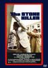 A movie poster for The Stone Killer DVD (1973) features a man in a tan suit holding a gun behind another man with a city backdrop. Starring Charles Bronson and directed by Michael Winner, this thrilling film is an essential addition to any classic movie collection on DVD.