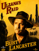 Here’s a revised version of the sentence using your product data: Movie poster for Ulzana’s Raid DVD (1972), depicting a rugged-faced man in a hat, set against a yellow background with rock formations and horseback riders. Features bold red and yellow text, with DVD and Universal logos visible for this classic Burt Lancaster western.