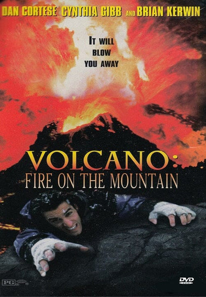 Experience edge-of-your-seat excitement with Volcano Fire On The Mountain DVD (1997). Witness a gripping story as a man clings to a rocky ledge while lava erupts dramatically behind him, just steps away from the famous Angel Summit ski resort. Featuring top stars and the tagline “It will blow you away,” this thrilling adventure is now available in our classic movies on DVD collection.