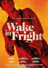 A man holding a rifle looks upwards on the red and orange DVD cover for Wake in Fright (1971), an acclaimed Australian film. The tagline reads, “May you dream of the Devil and ...”, with cast names listed along the bottom.