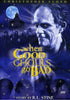A spooky movie poster features a man’s face, a haunted house, full moon, eerie figures, gravestones, and the title “When Good Ghouls Go Bad,” highlighting Christopher Lloyd and Story by R.L. Stine. The When Good Ghouls Go Bad DVD (2001) is the perfect family Halloween film to add to your collection of rare DVDs.
