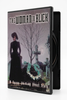 DVD case for The Woman In Black (1989), featuring a woman in a black dress standing in a graveyard with a stone cross and a full moon.