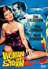 The Woman of Straw (1964) DVD features a vintage movie poster with Gina Lollobrigida in a red dress, Sean Connery in a tuxedo, and Ralph Richardson—an ideal addition to any suspense thriller collection.