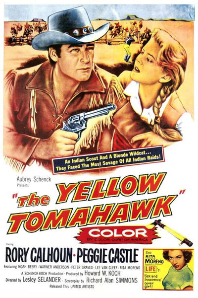 The Yellow Tomahawk (1954) DVD