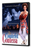 DVD case cover for The Counterfeit Contessa (1994), featuring a woman standing before a nighttime city skyline with a ghostly close-up of a couple looking at each other overlaid above.