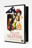 DVD cover for The Lost Valentine (2011) featuring a montage of a woman, an older woman, a military couple, and a folded American flag, with a wilting rose resting across the image.