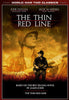 Movie poster for The Thin Red Line DVD (1964), a classic Guadalcanal World War II film, features a soldier with a helmet in the background and another sitting in the foreground. Text includes actors’ names, the film’s title, and “Based on the best selling novel by James Jones.” This is one of those rare, hard-to-find movies and makes an essential addition to any classic war DVD collection.