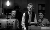 Three people gaze up in alarm amid control room tech—a scene straight from classic British sci-fi. The Quatermass Xperiment (1955) DVD is a must-have for collectors of rare movies and sci-fi horror fans alike.