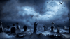 Set in a misty graveyard at night beneath a full moon, with bats flitting through the air and a mysterious hand emerging from the earth among ancient tombstones, “Frankenstein Ruins Halloween (2021) DVD” delivers a spooky, eerie atmosphere ideal for fans of animated horror-comedy or family-friendly Halloween movies.