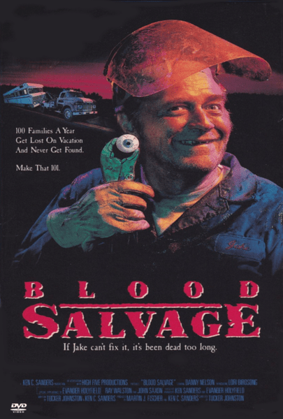 Movie Buffs Forever DVD Blood Salvage DVD (1990)