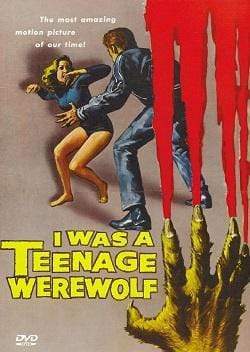 Movie Buffs Forever DVD I Was A Teenage Werewolf DVD (1957)