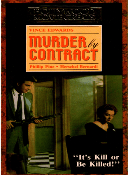 Movie Buffs Forever DVD Murder by Contract DVD (1958)