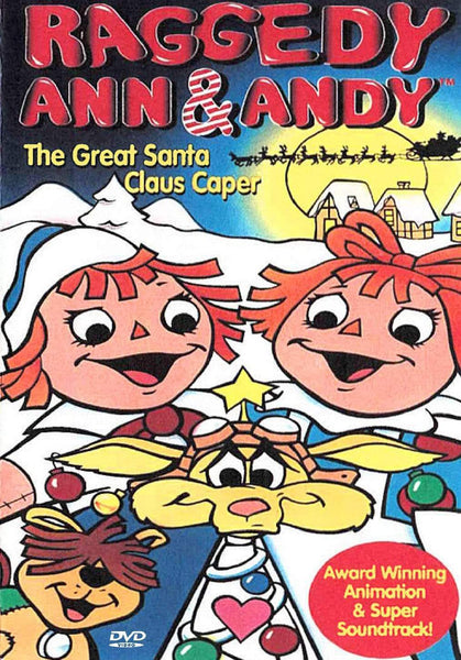 Movie Buffs Forever DVD Raggedy Ann and Andy The Great Santa Claus Caper DVD (1978)